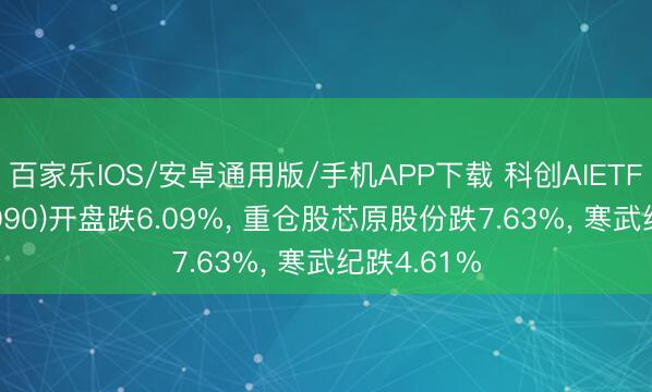 百家乐IOS/安卓通用版/手机APP下载 科创AIETF鹏华(589090)开盘跌6.09%， 重仓股芯原股份跌7.63%， 寒武纪跌4.61%